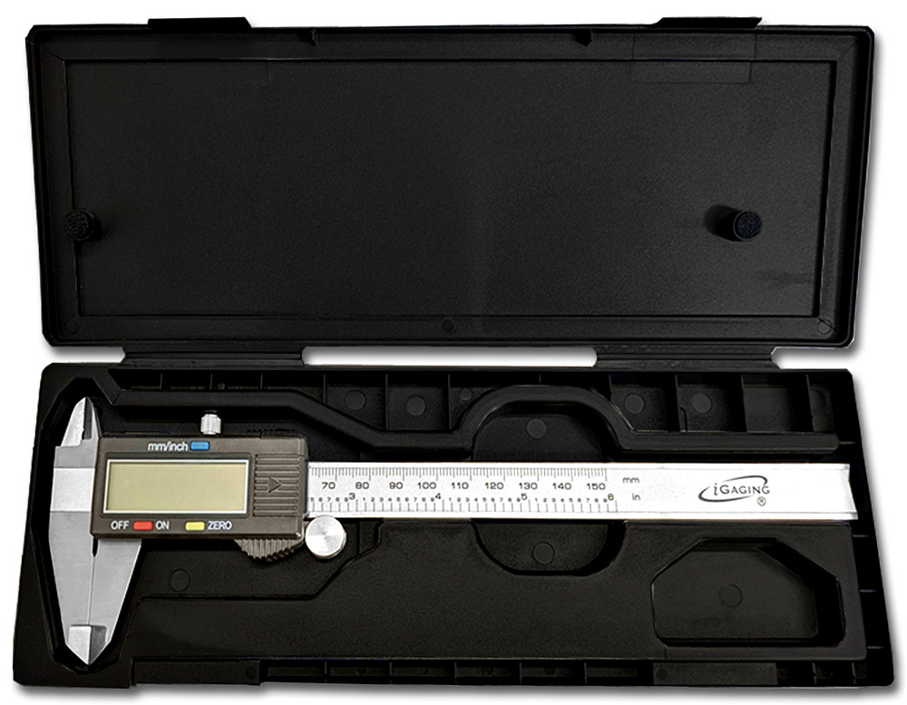Stainless Steel Economy Electronic Caliper with an XLarge Display